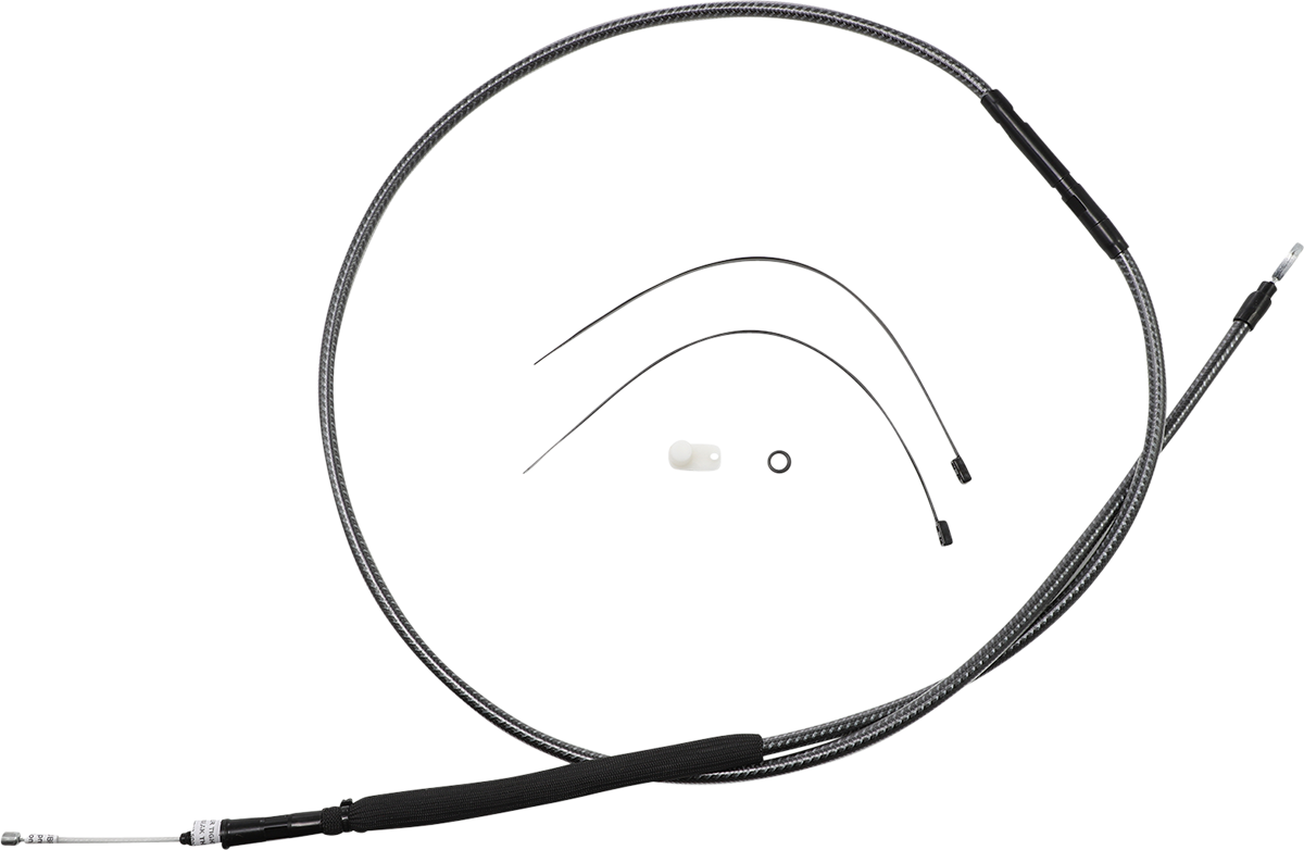 High-Efficiency Polished KARBONFIBR Clutch Cable
