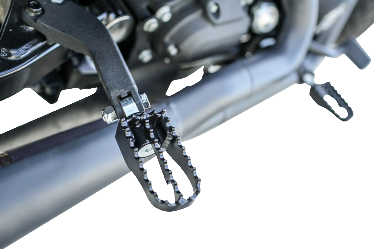 Burly Brand MX Style Footpegs For Harley