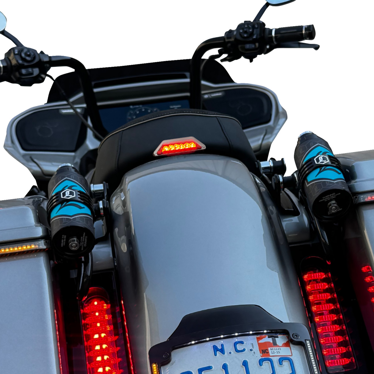 CUSTOM DYNAMICS Seat Bolt Mounted Running & Brake Light