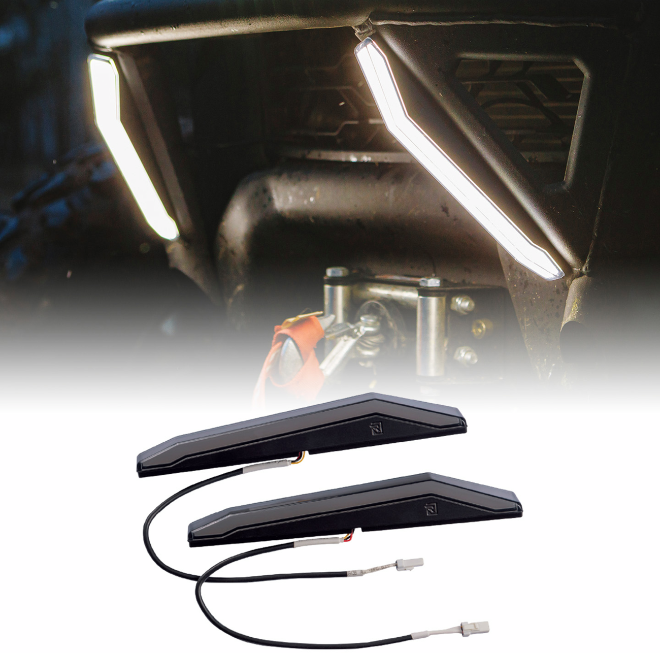 Ravek Apex Lights™ - Running - White - Commander Can-Am