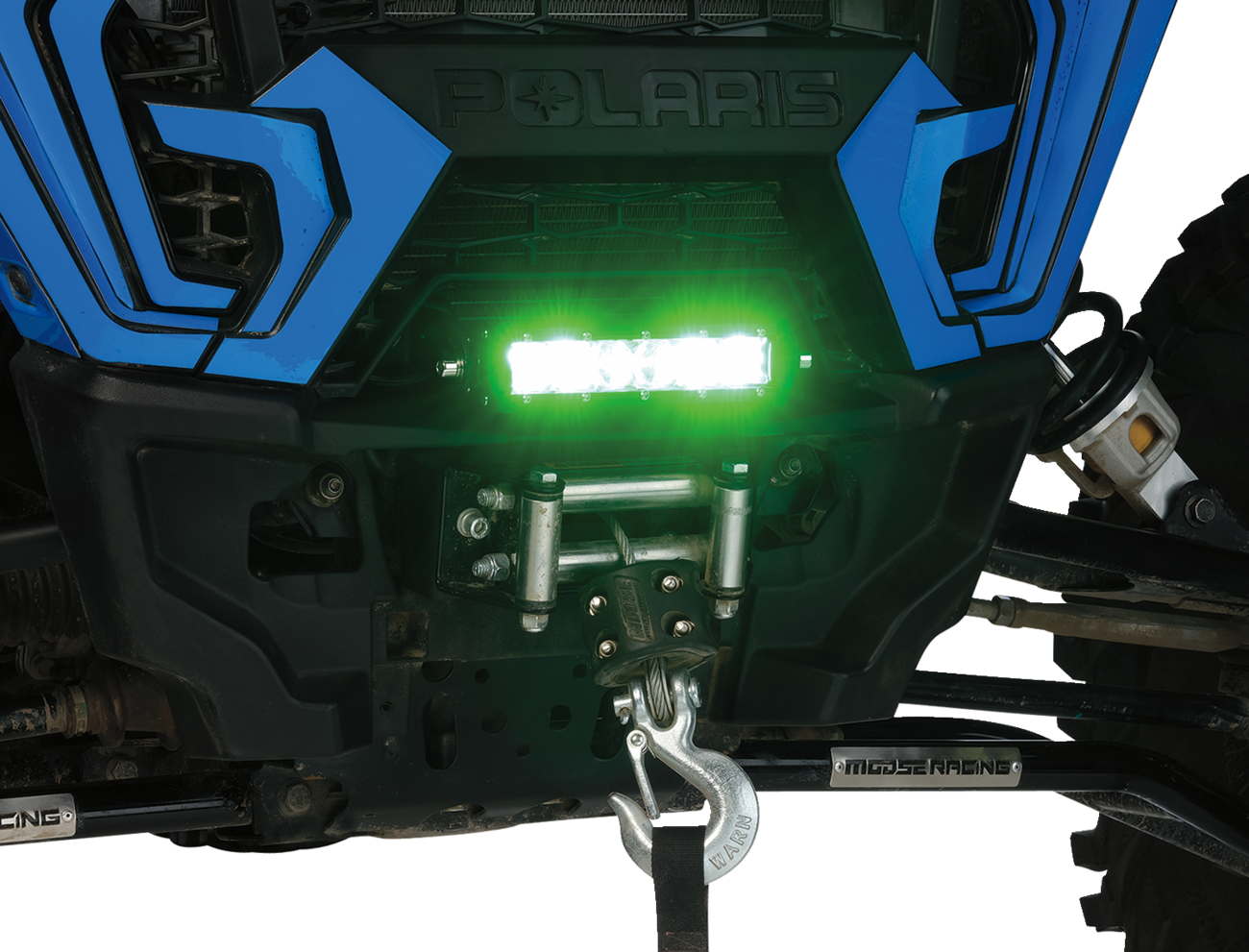 Moose offroad Light Bar - 8" - Green LED