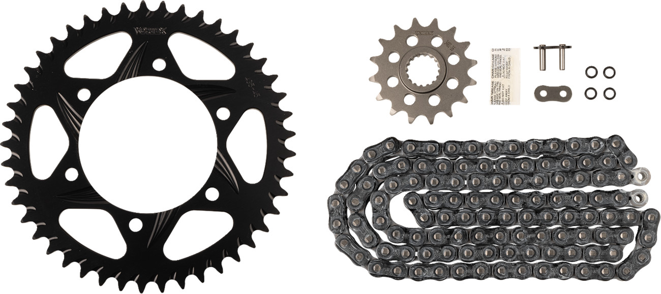 Vortex V3 HFR Quick Accel Chain And Sprocket Kit Suzuki GSXR 1000 2009-2016