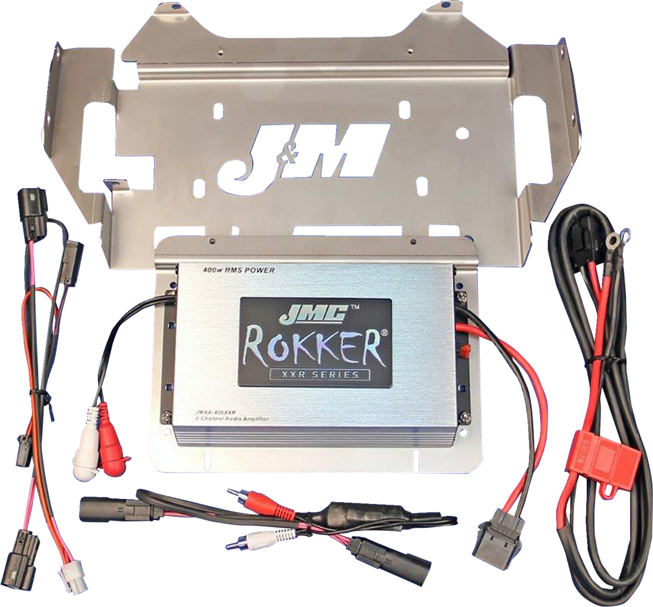J & m JMC ROKKER® 200 W 2-Channel Amplifier Kit
