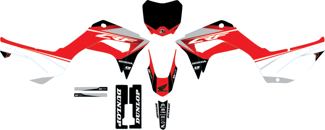 D'cor visuals Complete Graphics Kit 2019-2025 Honda CRF110F