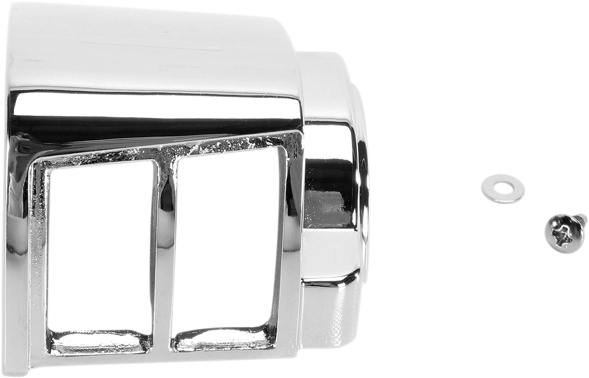 Drag specialties Handlebar Switch Housing Kit - Right - Upper - Chrome Harley Davidson
