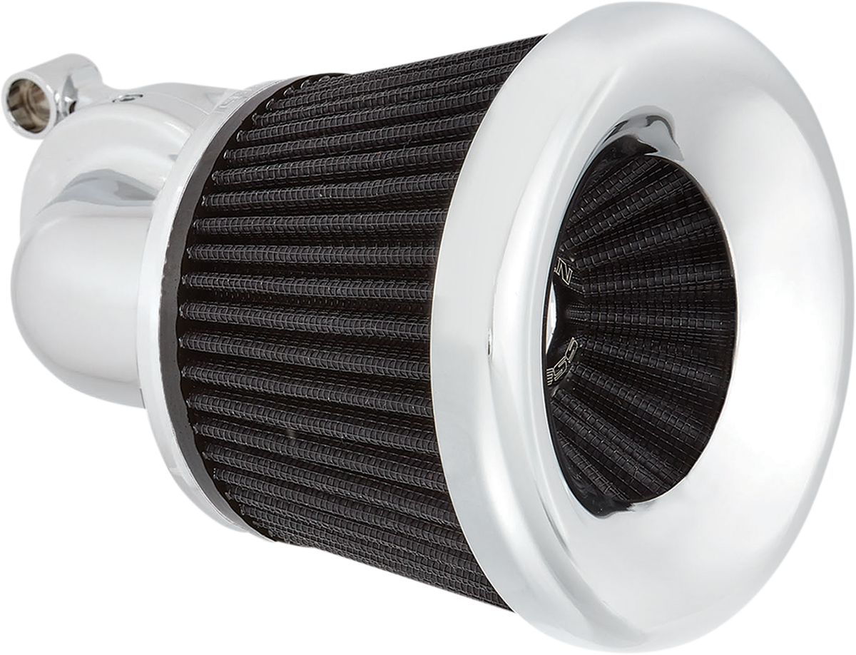 Arlen ness Velocity 90° Air Cleaner Kit - Chrome Harley Davidson