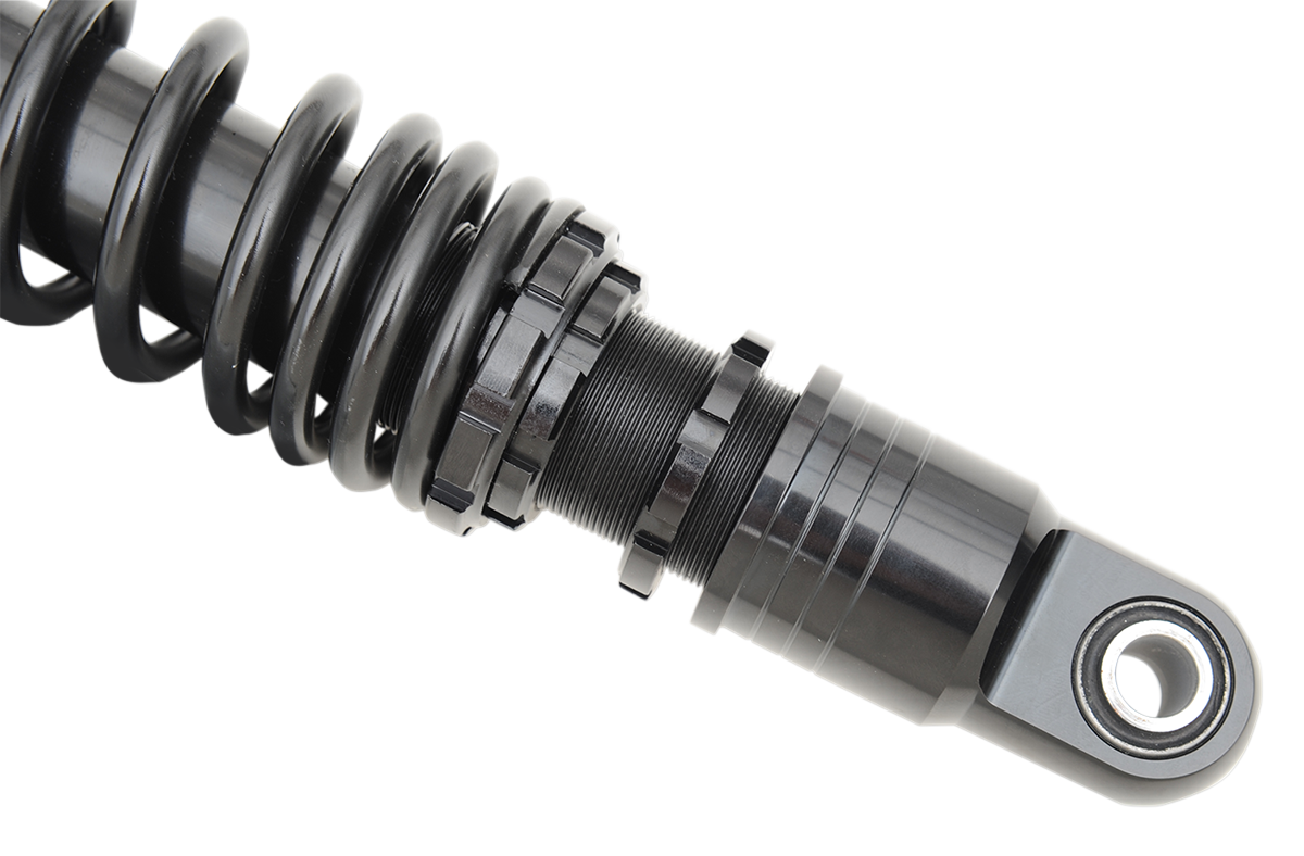 Drag specialties shocks Premium Ride-Height Adjustable Shocks - Black - Standard - 13" Harley Davidson