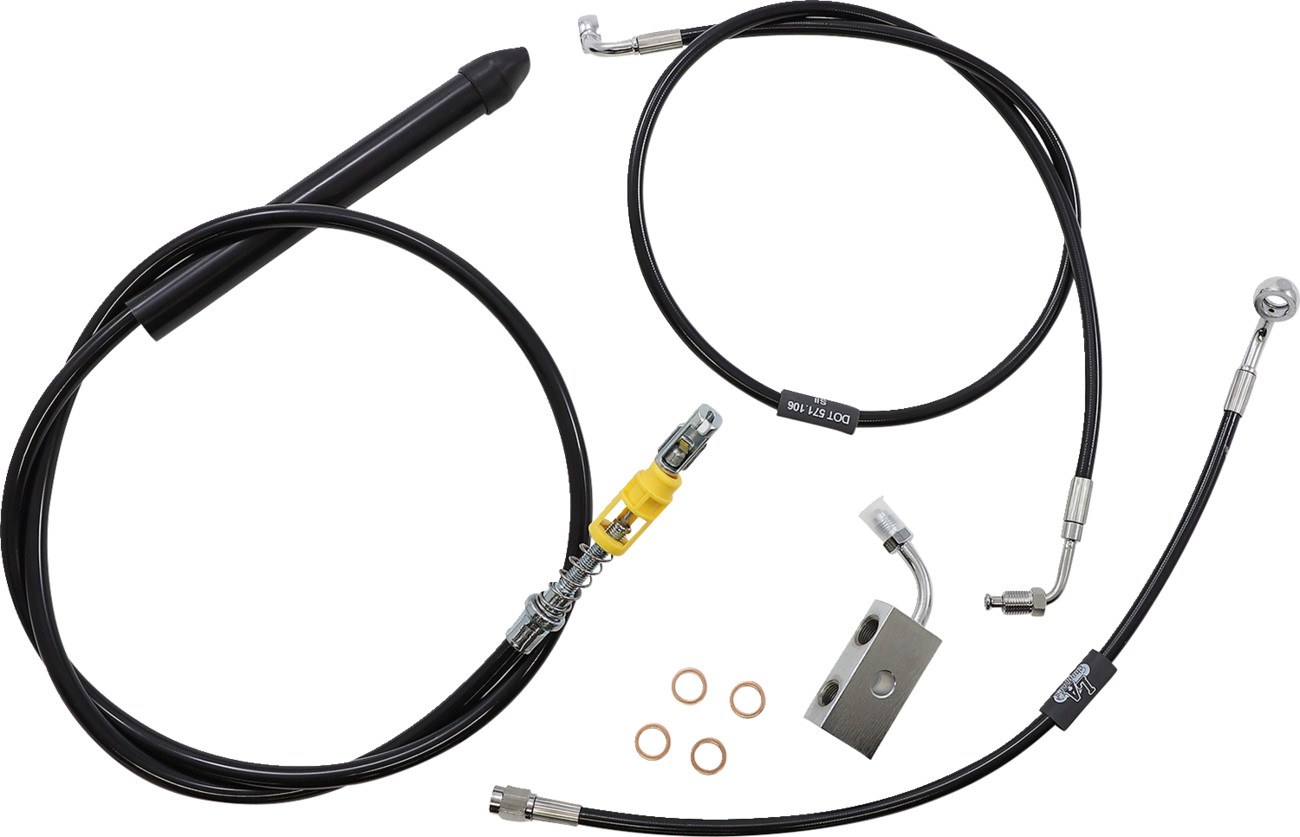LA Choppers Handlebar Cable And Brake Line Kit For Harley Softail w/ABS 2018-2025