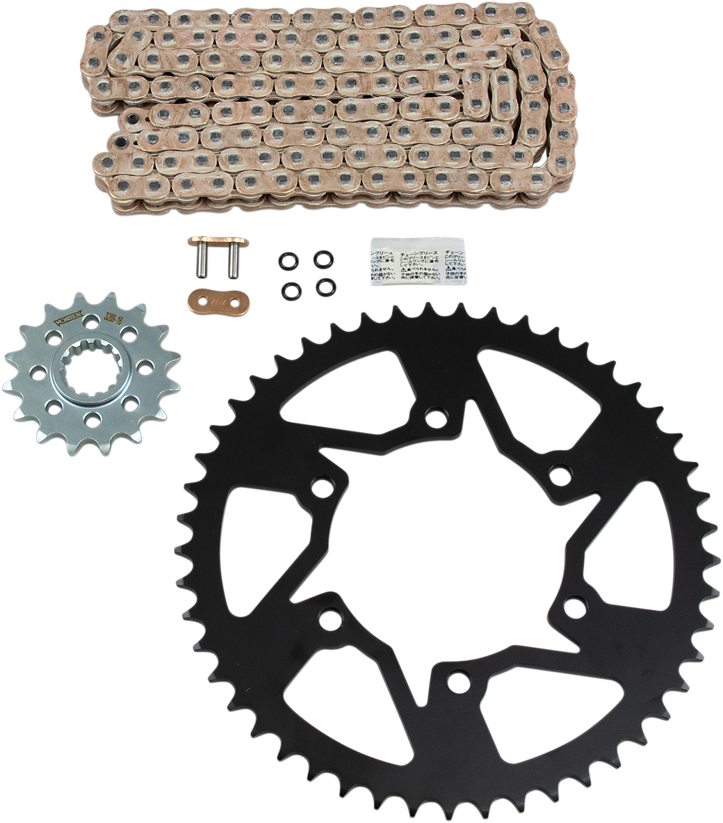 Vortex V3 HFR Quick Accel Chain And Sprocket Kit Yamaha R1 2009-2014