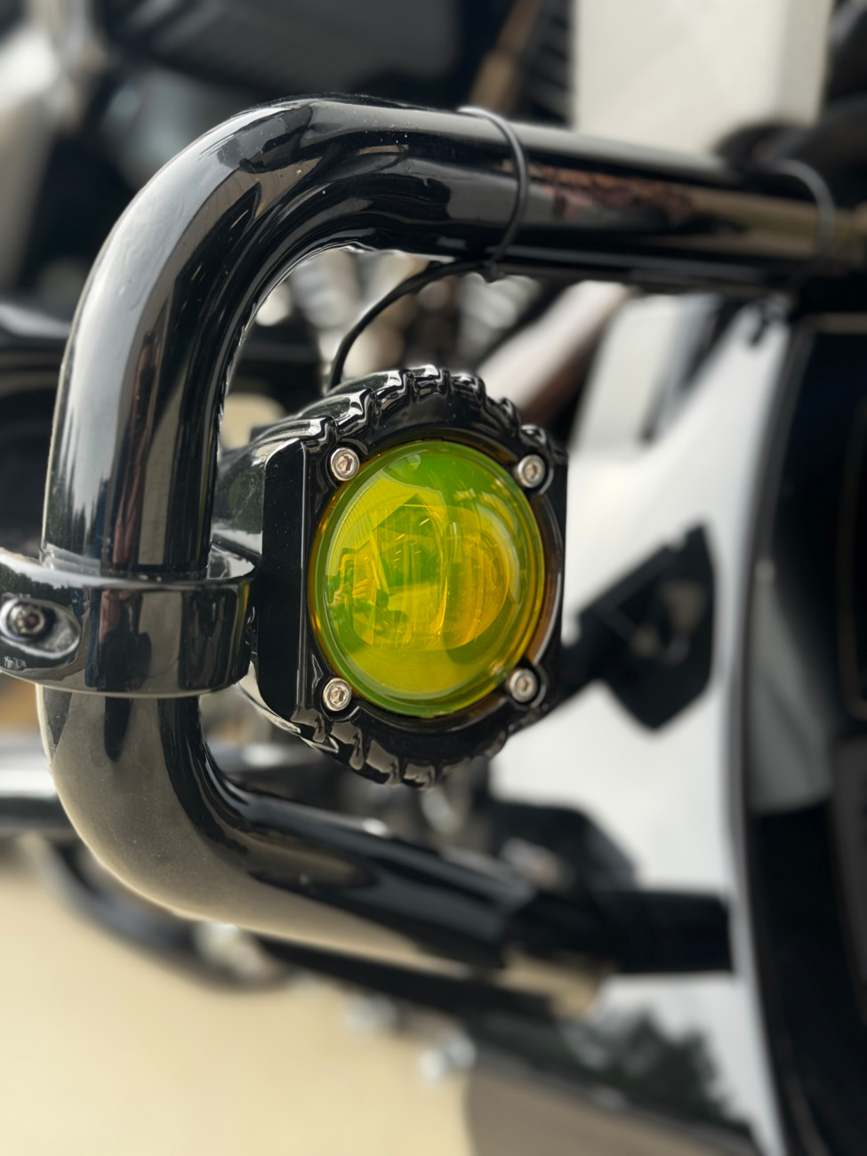 Custom Dynamics Shark Demon LED Fog Lights For Harley 2017-2025