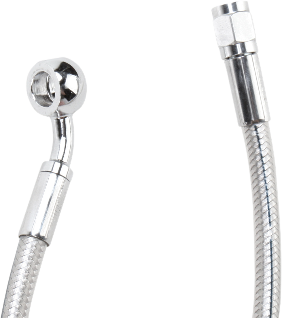 Alternate Length Designer Series Braided Non-ABS Front Upper Brake Line Kit