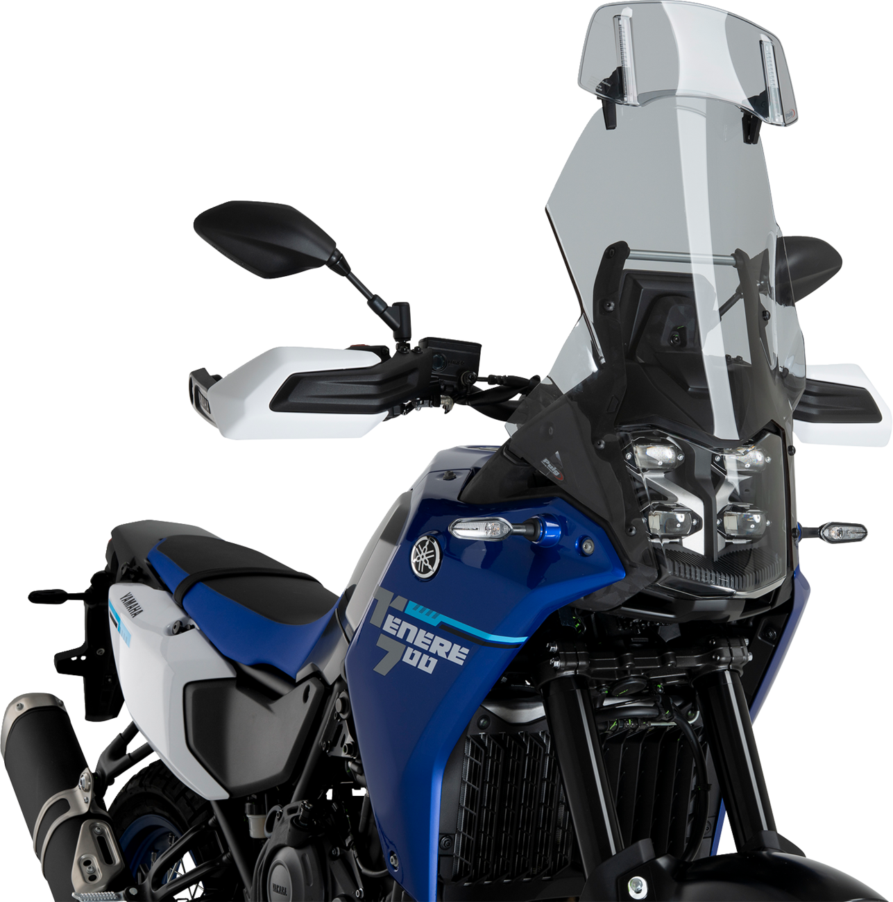 PUIG HI-TECH PARTS Adjustable Clip-On Windshield Visor