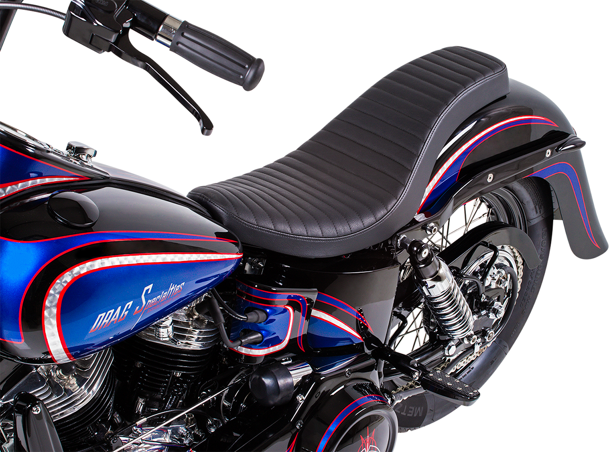 Klock werks 4" Stretched Rear Fender - Frenched - 7.125" W Harley Davidson