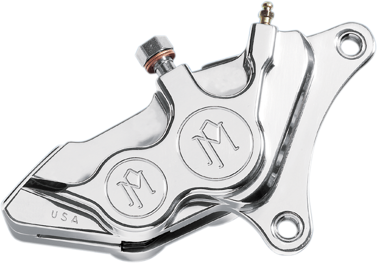 Performance Machine Four-Piston Differential-Bore Front Calipers For Harley 2000-2017