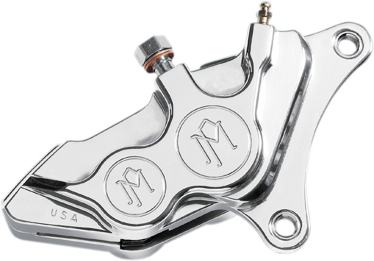 Performance Machine Four-Piston Differential-Bore Front Calipers For Harley 2000-2017