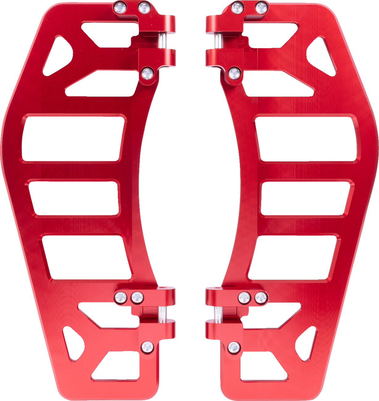 Thrashin supply co. Aggressor Floorboards - Red Harley Davidson