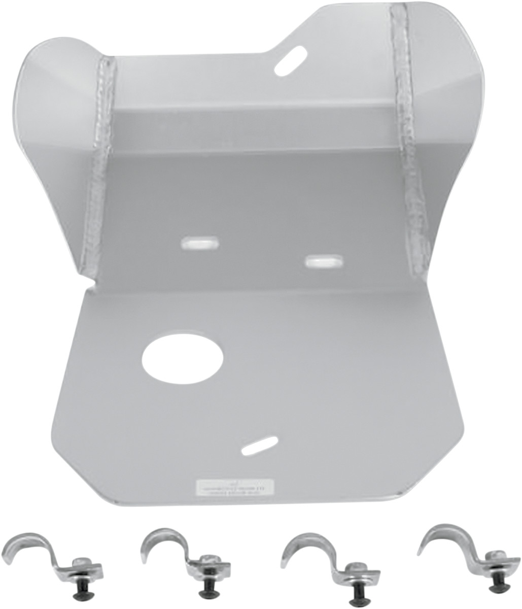 Moose offroad Skid Plate - Silver - Honda - XR250R