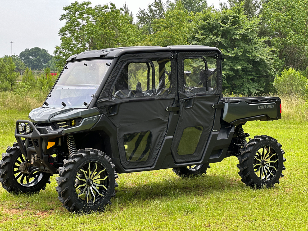 Seizmik Rear Framed Door Kit Can-Am Defender Max 900 / 1000 2022-2024