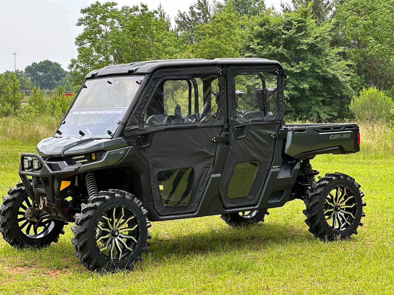 Seizmik Rear Framed Door Kit Can-Am Defender Max 900 / 1000 2022-2026