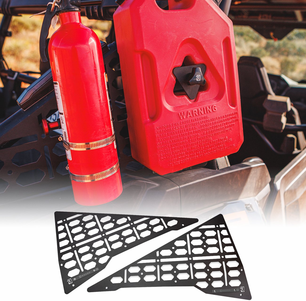 Ravek Molle Storage Panels Polaris RZR XP 2024-2025