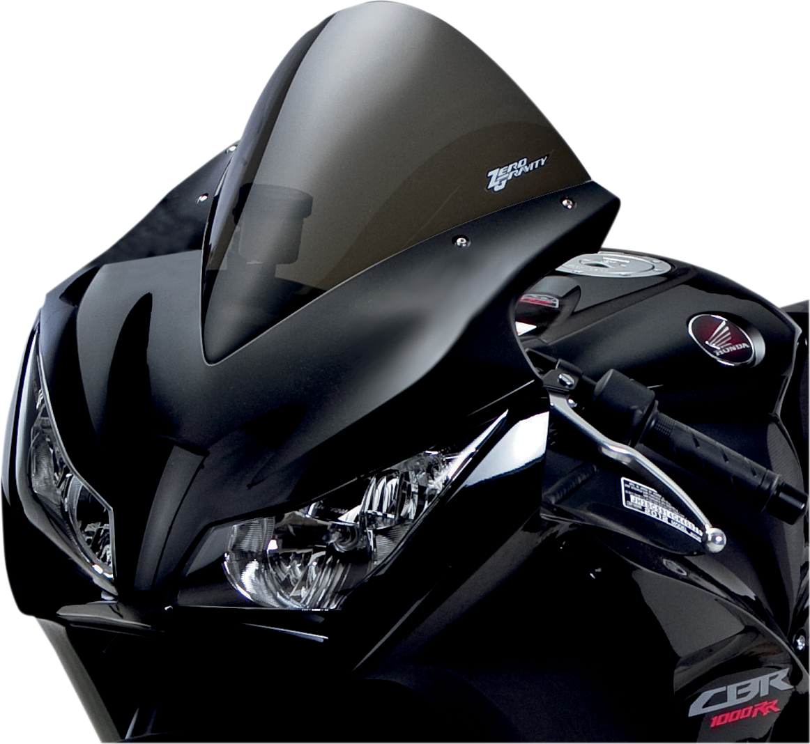Zero gravity Corsa Windscreen - Smoke - CBR1000 2012-2013 Honda CBR1000RR