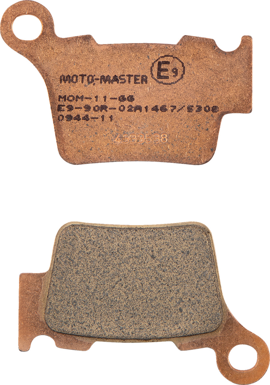 Moto Master 94411 Sinter Pro Racing Rear Brake Pads