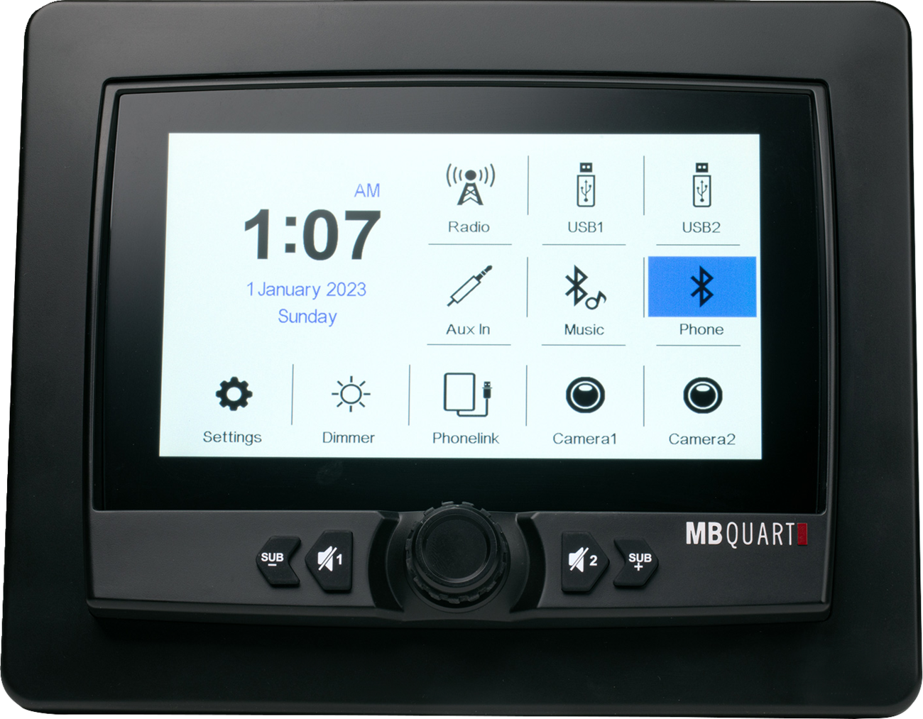 MB QUART Touchscreen Radio