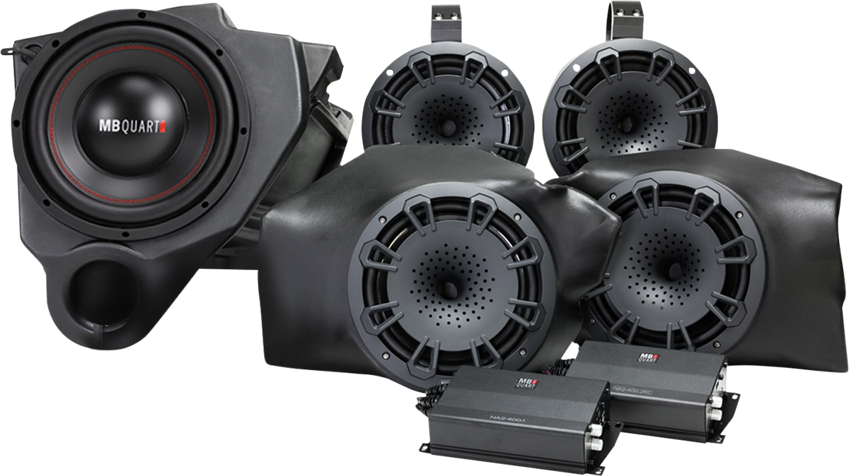 MB Quart Stage 5 Audio Package Polaris RZR w/Ride Command
