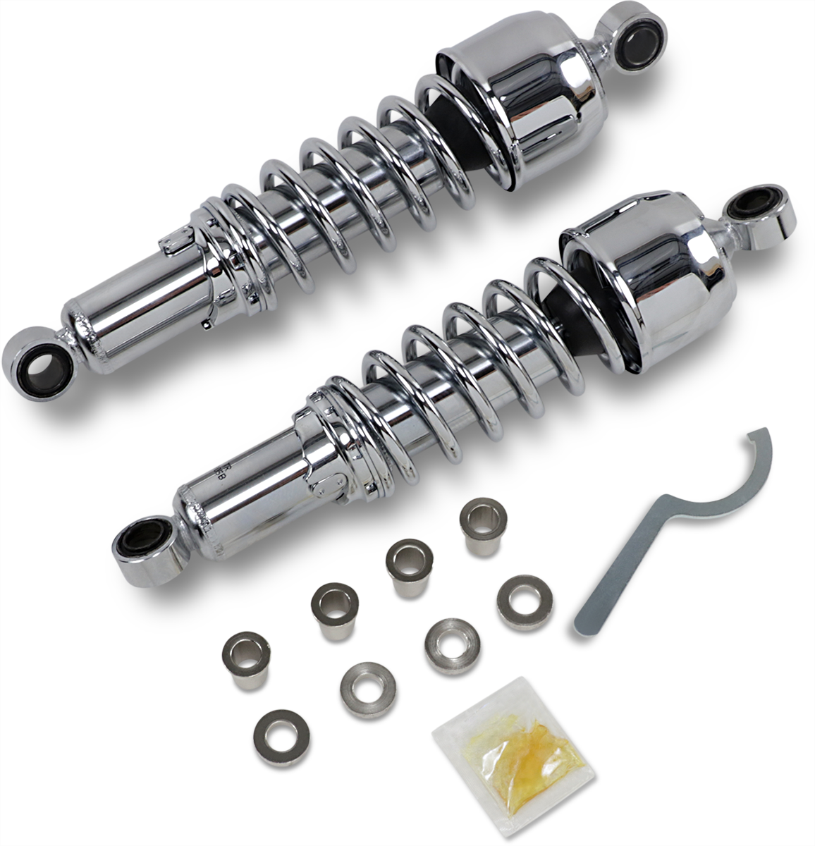 Drag specialties shocks Replacement Shock Absorbers - Chrome - 12.5" Harley Davidson