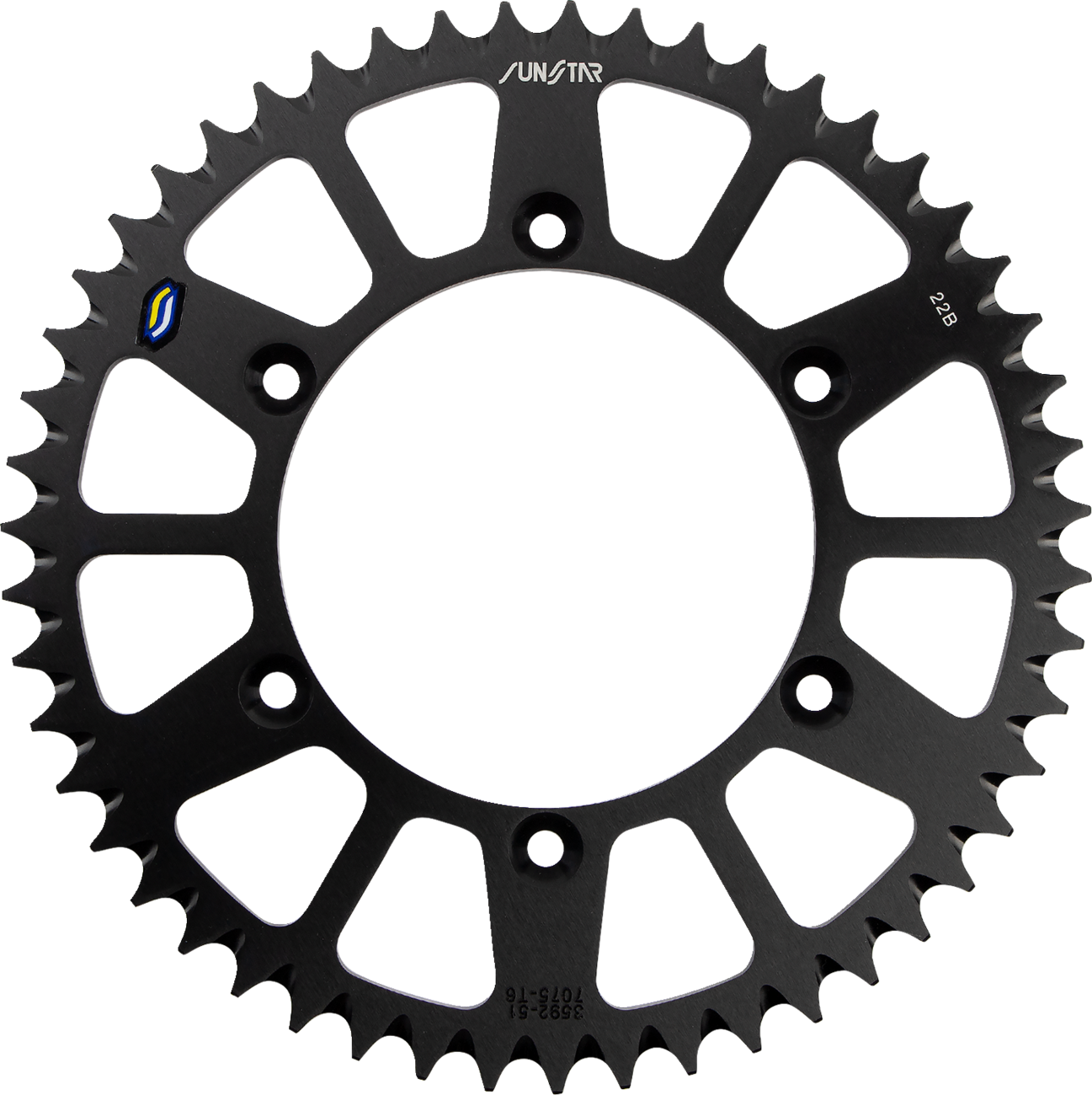 Sunstar sprockets Aluminum Rear Sprocket Yamaha/Honda