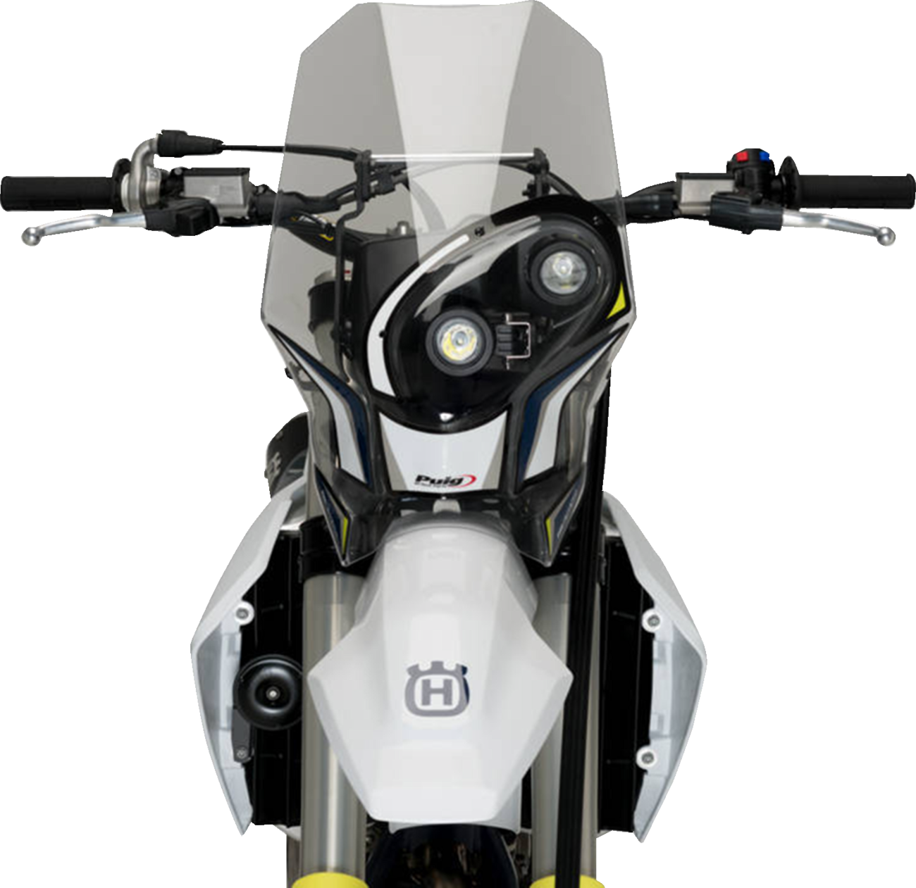 PUIG HI-TECH PARTS Rally Semi-Fairing Windshield
