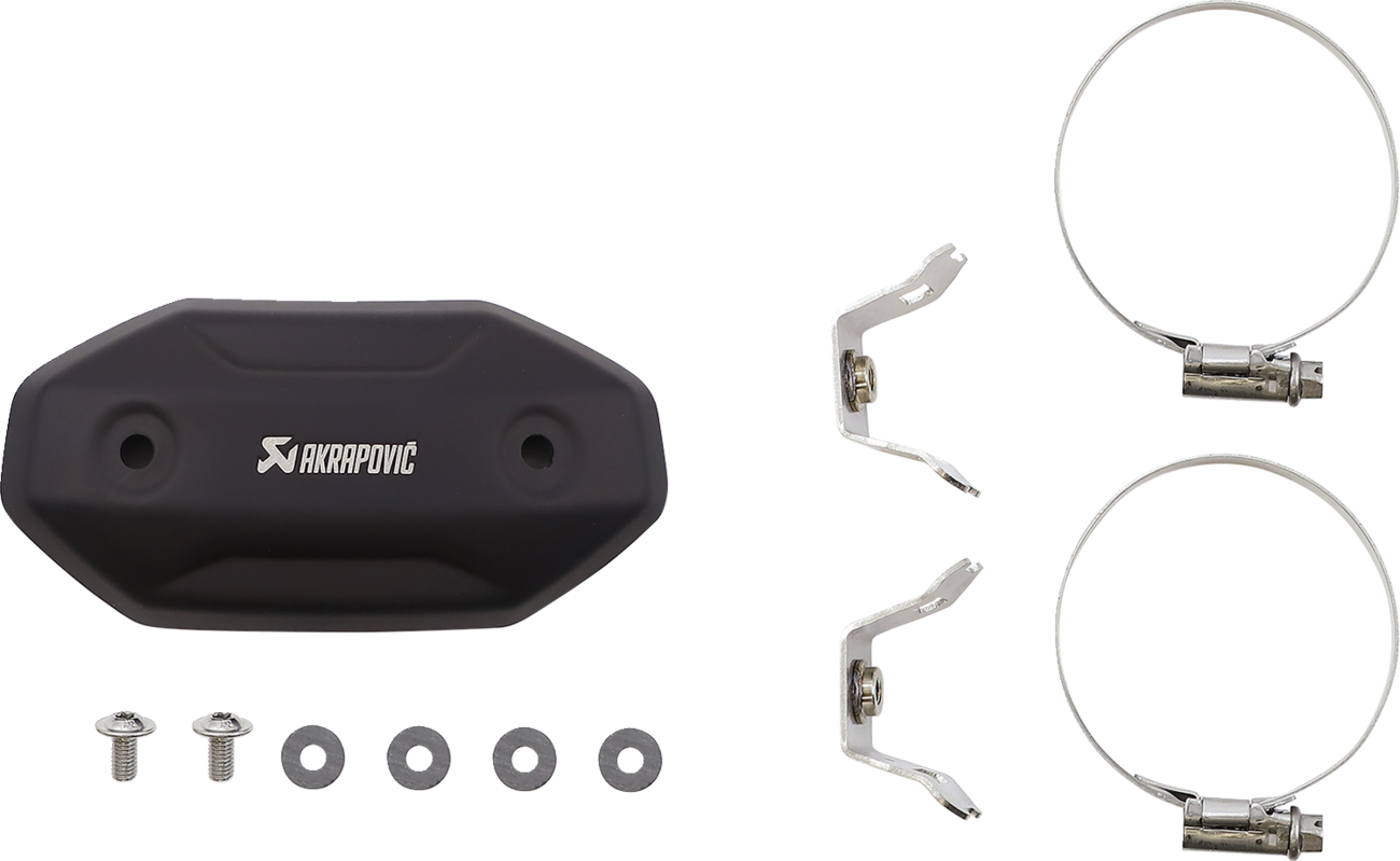 Akrapovic Heat Shield - Stainless Steel Triumph