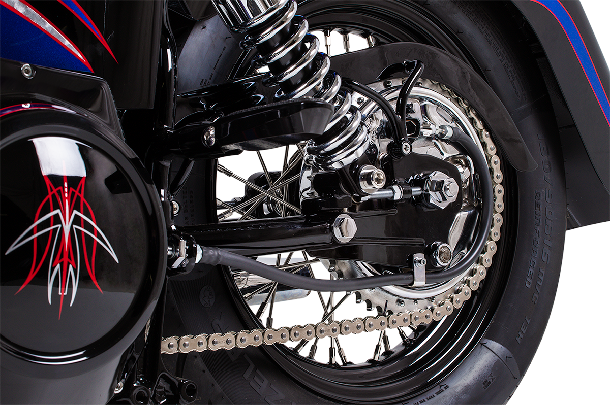 Drag specialties Rim - 40 Hole - Chrome - 16x3 - Side Rubber Valve