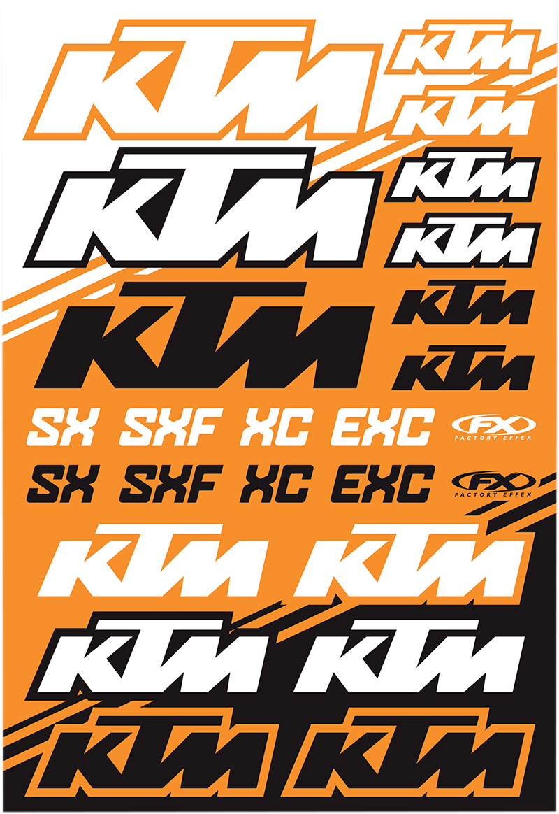 FACTORY EFFEX Sticker Sheet