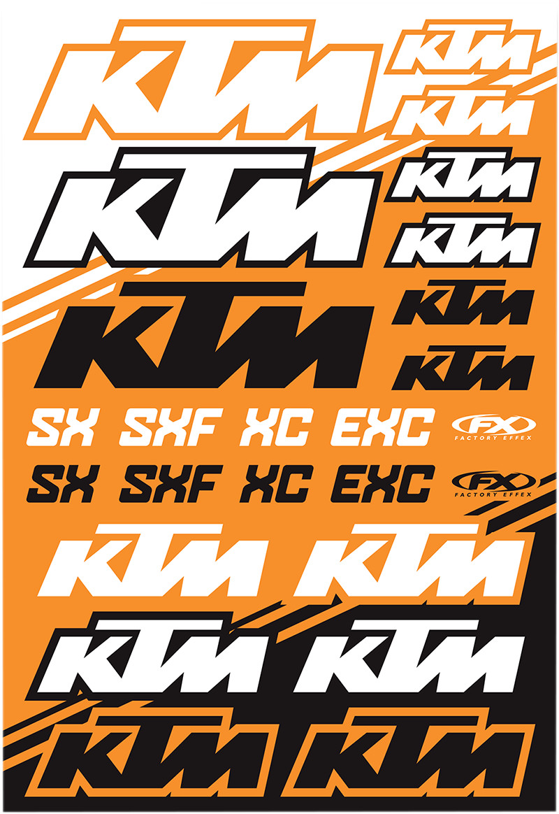 FACTORY EFFEX Sticker Sheet