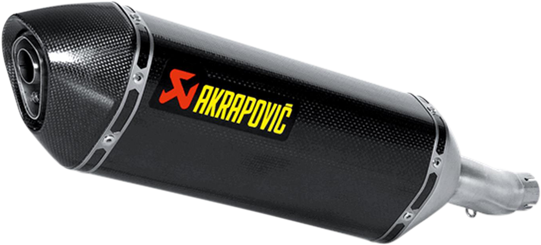 AKRAPOVIC Carbon Fiber Slip-On Line Muffler