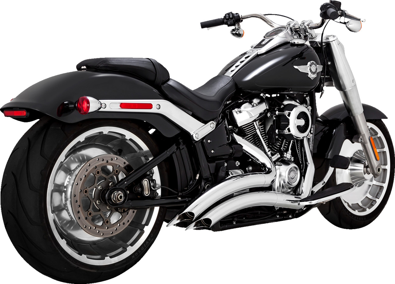 Vance & Hines PCX Big Radius 2-Into-2 Exhaust For Harley Softail Breakout / Fat Boy 2018-2024