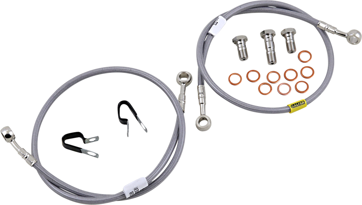 Gbrakes Brake Line - Stainless Steel 2015-2017 Yamaha FZ-07