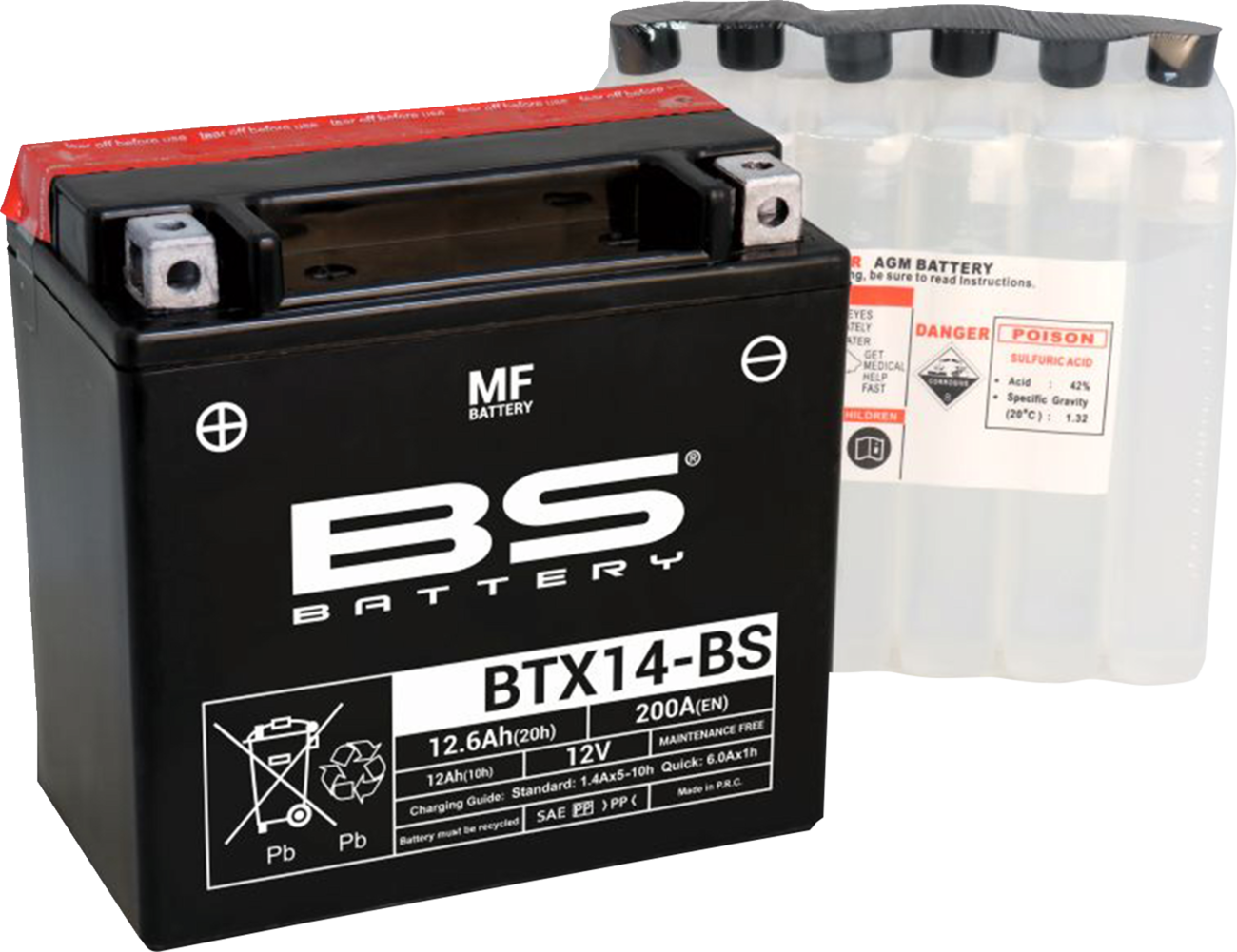 BS BATTERY Maintenance-Free Battery