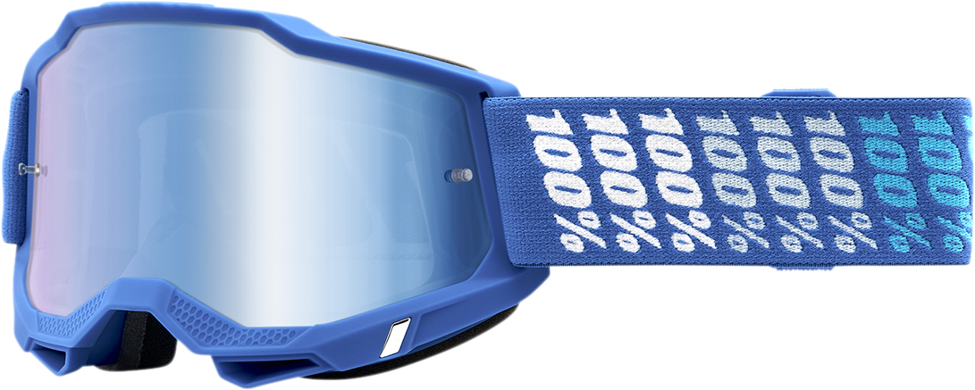 100% Accuri 2 Goggle - Yarger - Blue Mirror Lens