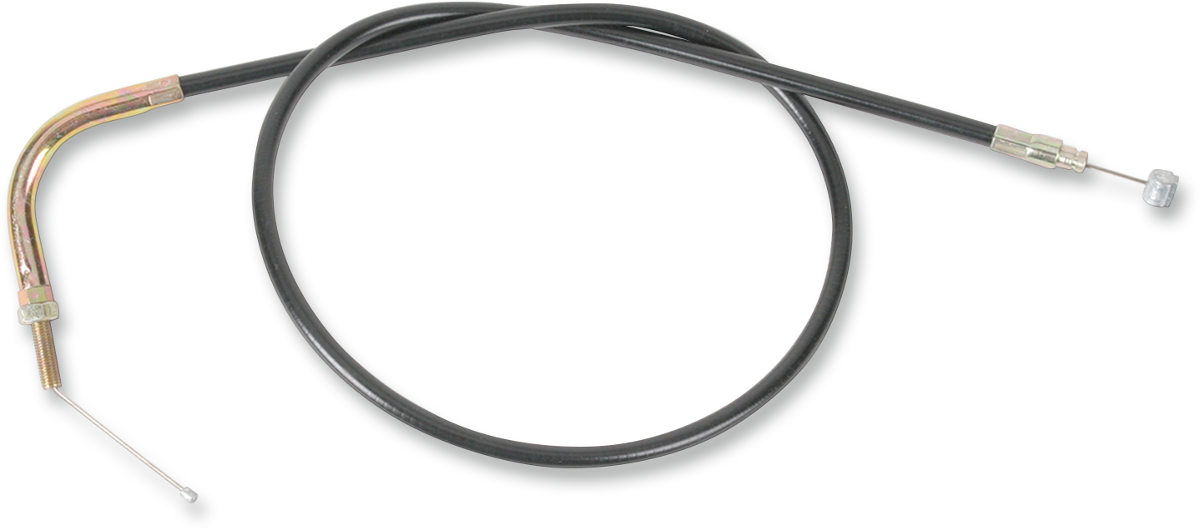 PARTS UNLIMITED Black Vinyl Throttle Cable