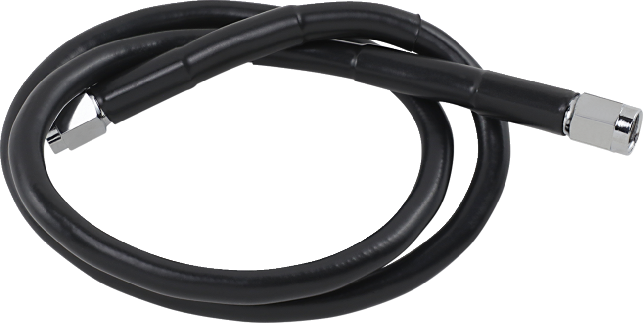 Drag specialties Universal Brake Line - Black - 28"
