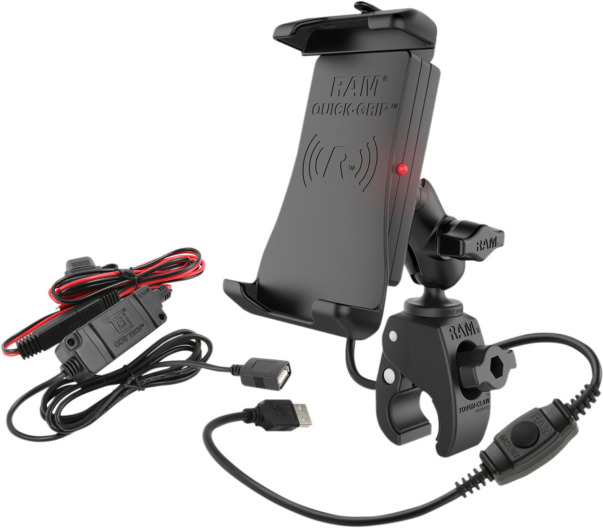 RAM MOUNTS Quick-Grip™ Waterproof Wireless Charging Mount