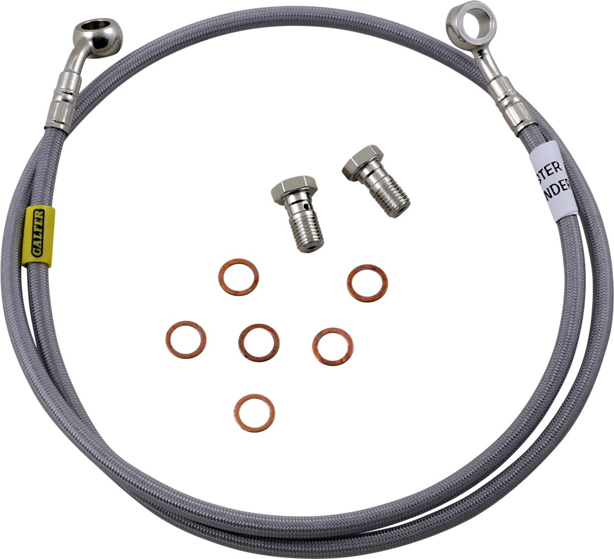 Gbrakes Brake Line Kit - Stainless Steel 2003-2023 Yamaha TW200