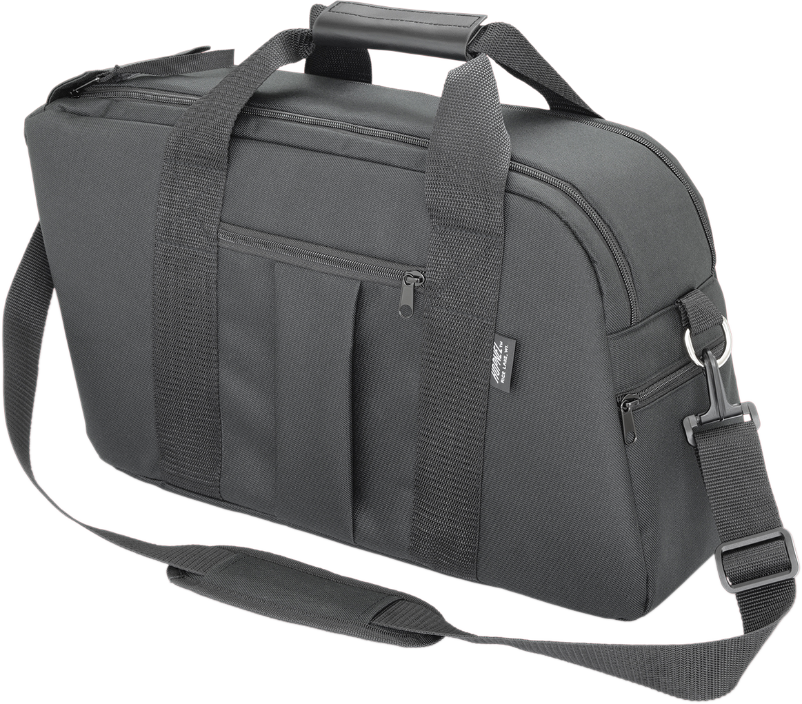 Show chrome King Kooler Saddlebag