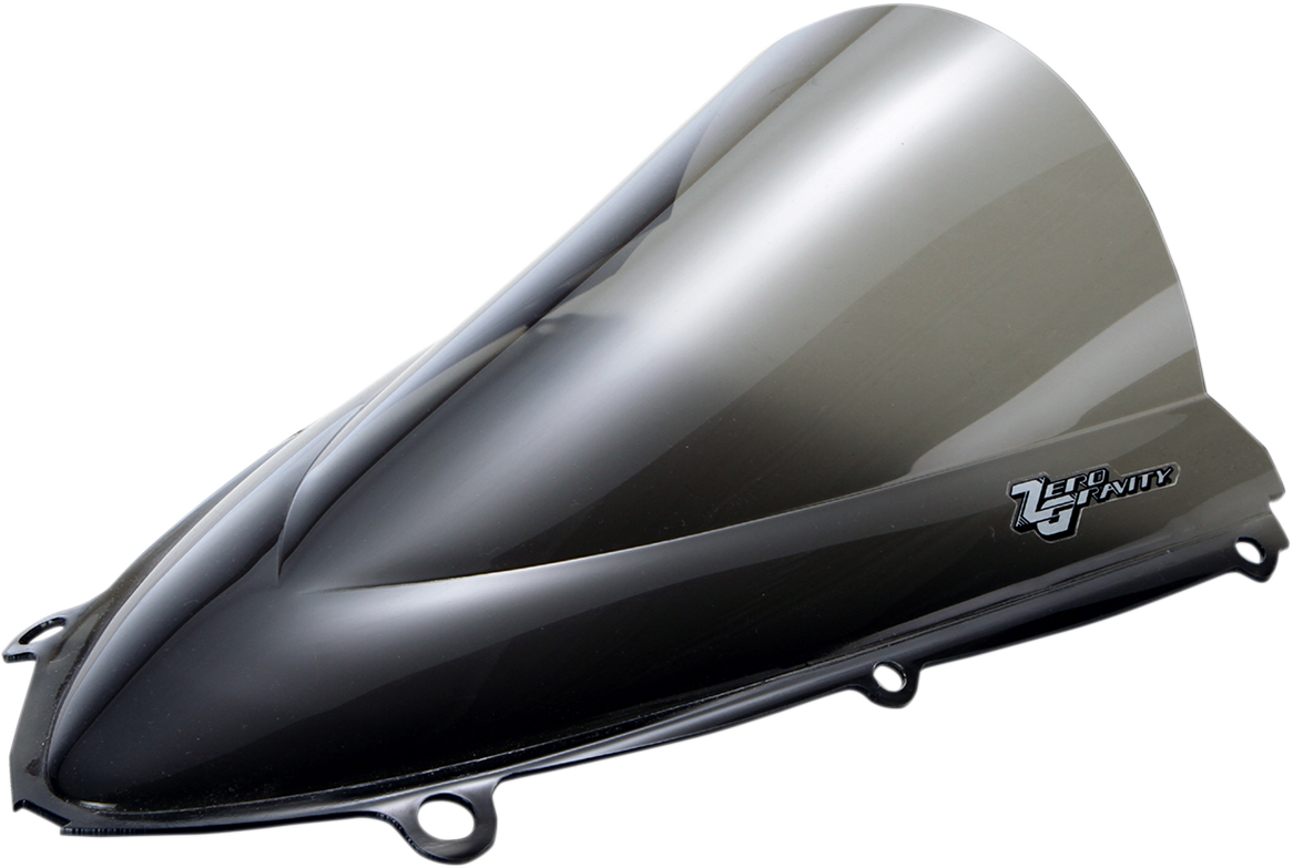 Zero gravity Double Bubble Windscreen - Smoke - RSV4 2019-2019 Aprilia RSV4 1100 Factory / 2016-2020 Aprilia RSV4 RR / 2016-2018 Aprilia RSV4 RF