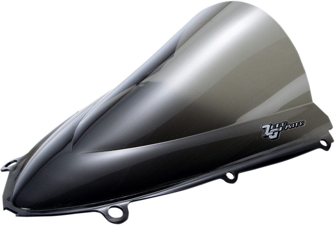 Zero gravity Double Bubble Windscreen - Smoke - RSV4 2019-2019 Aprilia RSV4 1100 Factory / 2016-2020 Aprilia RSV4 RR / 2016-2018 Aprilia RSV4 RF