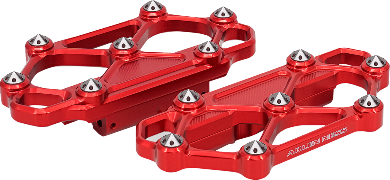 Arlen Ness Diamond Passenger Floorboards For Harley Touring 1984-2026