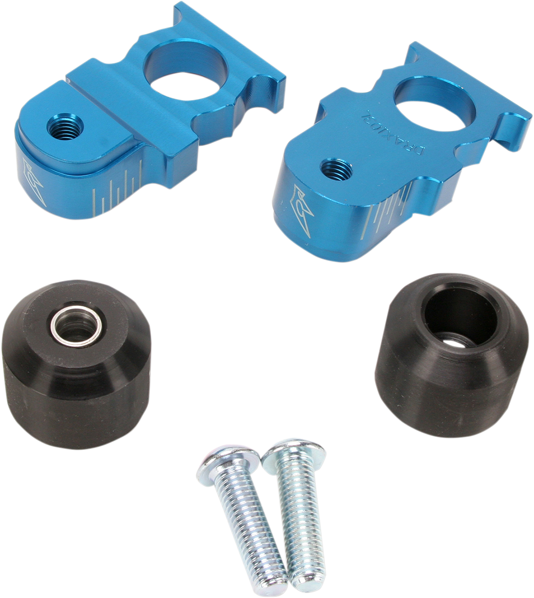 Driven racing Axle Block Sliders - Honda - Blue