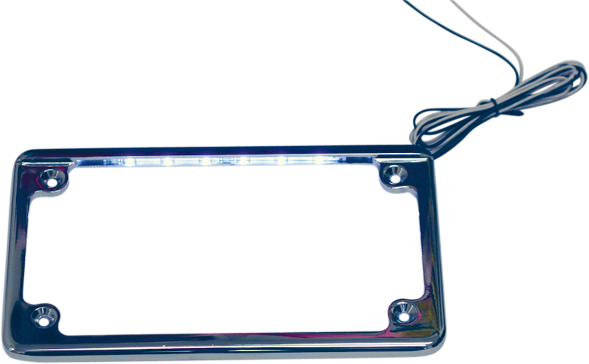 Custom Dynamics LED Flat License Plate Frame